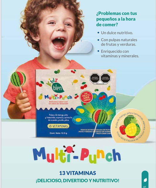 Paleta multi punch 10 piezas